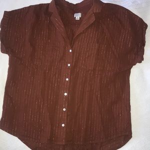 A New Day button front shirt!